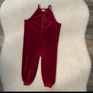 Gymboree Velvet Romper